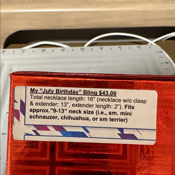 Handmade Beaded Dog Necklace and Matching Owner Bracelet Set - Picture 4 of 9